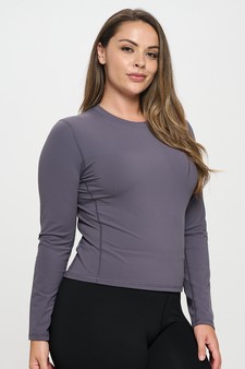 Women's Buttery Soft Long Sleeve Performance Top style 2