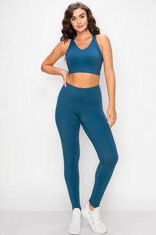 Women's Buttery Soft Activewear Leggings (Large only) style 4