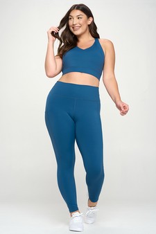 Women's Buttery Soft Activewear Leggings with Pockets style 5