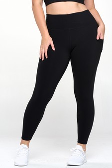 Women's Buttery Soft Activewear Leggings with Pockets (XXL only) style 2