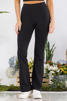 Women's Yoga Flare High Waisted Pants (Small only) style 4