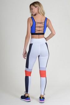 Women's Dynamic Colorblock Activewear Leggings  (Large only) style 7