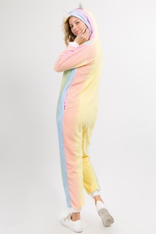 Plush Rainbow Unicorn Animal Onesie Pajama Costume - (6pcs L/XL only) style 4