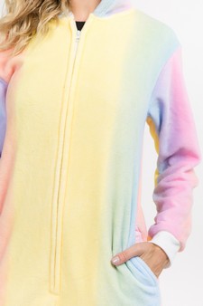 Plush Rainbow Unicorn Animal Onesie Pajama Costume - (6pcs L/XL only) style 5
