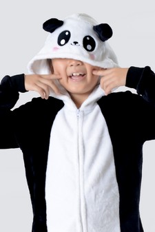 Kid's Panda Bear Animal Onesie style 8