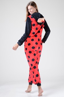 Plush Lady Bug Animal Onesie Pajama Costume - (6pcs L/XL only) style 3