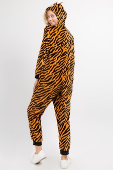 Plush Tiger Animal Onesie Pajama Costume (6pcs M/L only) style 4