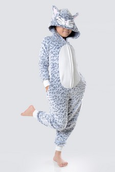 Kid's Leopard Animal Onesie Pajama style 3