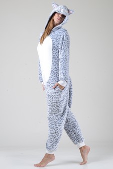 Plush Leopard Animal Onesie Pajama - (6pcs M/L only) style 3