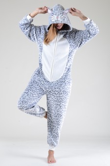 Plush Leopard Animal Onesie Pajama - (6pcs M/L only) style 5