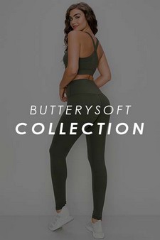 buttery smooth leggings - cloud grey