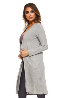 Classic Open Front Cardigan style 3