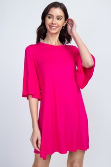 Women's Peplum 3/4 Sleeve Dress style 2