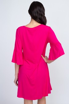 Women's Peplum 3/4 Sleeve Dress style 3