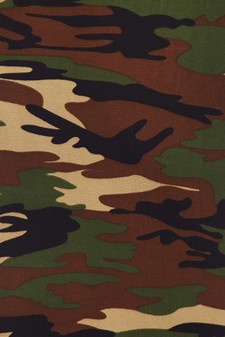 Women's Camouflage Midi Bodycon Dress style 5