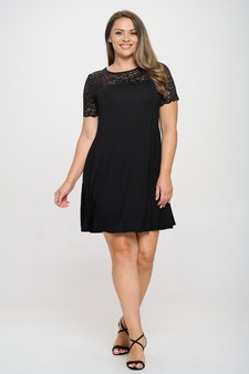 Women's Trapeze Swing Dress style 5