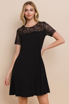 Women's Trapeze Swing Dress style 5