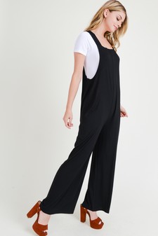 Women's Wide Leg Jumpsuit Overalls with Pockets style 3