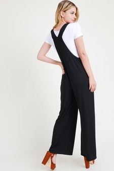 Women's Wide Leg Jumpsuit Overalls with Pockets style 4