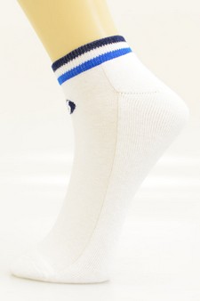 Men's 3 Pack Sports Crew Socks - Closeout Items style 2