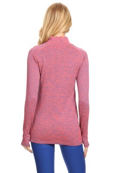 Seamless Active Living Pull Over Top style 4