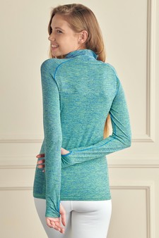 Seamless Active Living Pull Over Top style 3