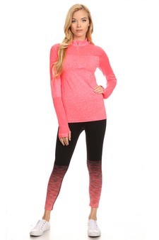 Seamless Active Living Pull Over Top style 5