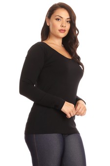 Lady's Long Sleeve Top style 2