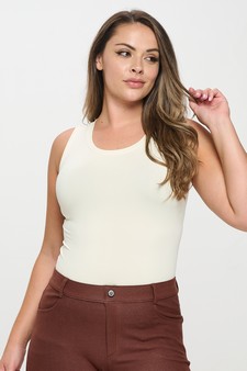 Women’s Seamless Round Neck Tank style 4