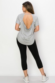 Women’s Find your Zen Open Back Athleisure Top style 4