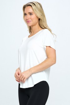 Women’s Find your Zen Open Back Athleisure Top style 3
