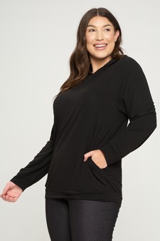 Women’s No Strings Attached French Terry Hoodie style 2