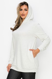 Women’s No Strings Attached French Terry Hoodie style 3