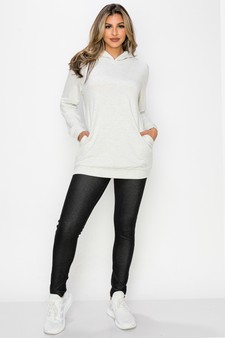 Women’s No Strings Attached French Terry Hoodie style 5