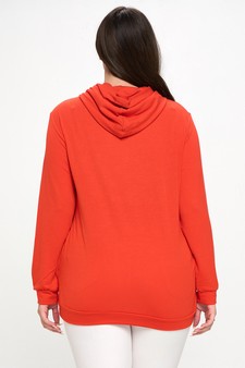 Women’s No Strings Attached French Terry Hoodie style 3