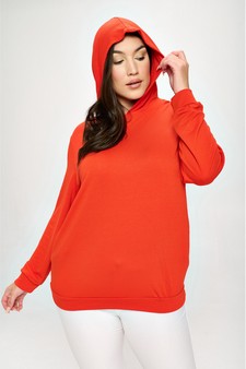 Women’s No Strings Attached French Terry Hoodie style 4