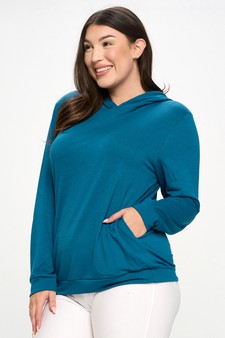Women’s No Strings Attached French Terry Hoodie style 2