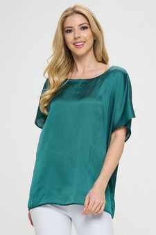 Women’s Casual and Sleek Short-Sleeve Blouse style 4