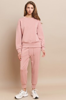 Sporty Chic UltraComfy Cropped Jogger Set style 4