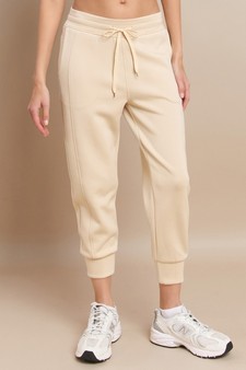 Sporty Chic UltraComfy Cropped Jogger Set style 5