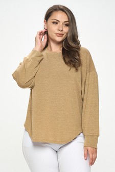 Women's Relax Drop-Sleeves Top style 4