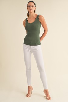 Women’s Precision Fit Tank with Built-in Bra style 6