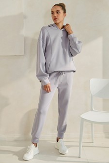 Sporty Chic UltraComft Hoodie and Jogger Set style 4