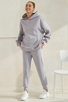 Sporty Chic UltraComft Hoodie and Jogger Set style 5