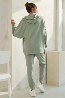 Sporty Chic UltraComft Hoodie and Jogger Set style 3