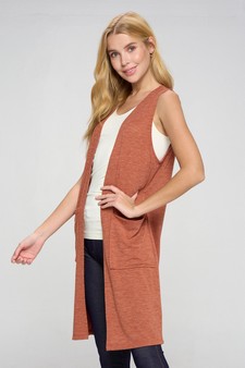 Women’s Layering Essential Sleeveless Knit w/Pockets style 2