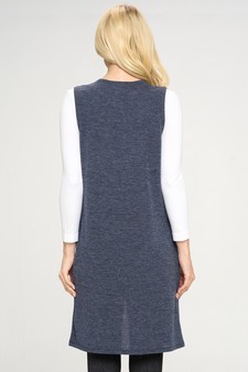 Women’s Layering Essential Sleeveless Knit w/Pockets style 3
