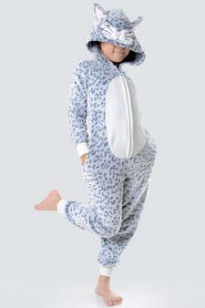 Kid's Leopard Animal Onesie Pajama (6pcs Large only) style 3