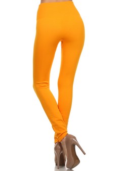 High Waisted Seamless Fleece Tights with Tummy Control style 3