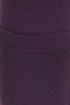 High Waisted Seamless Fleece Tights with Tummy Control style 4